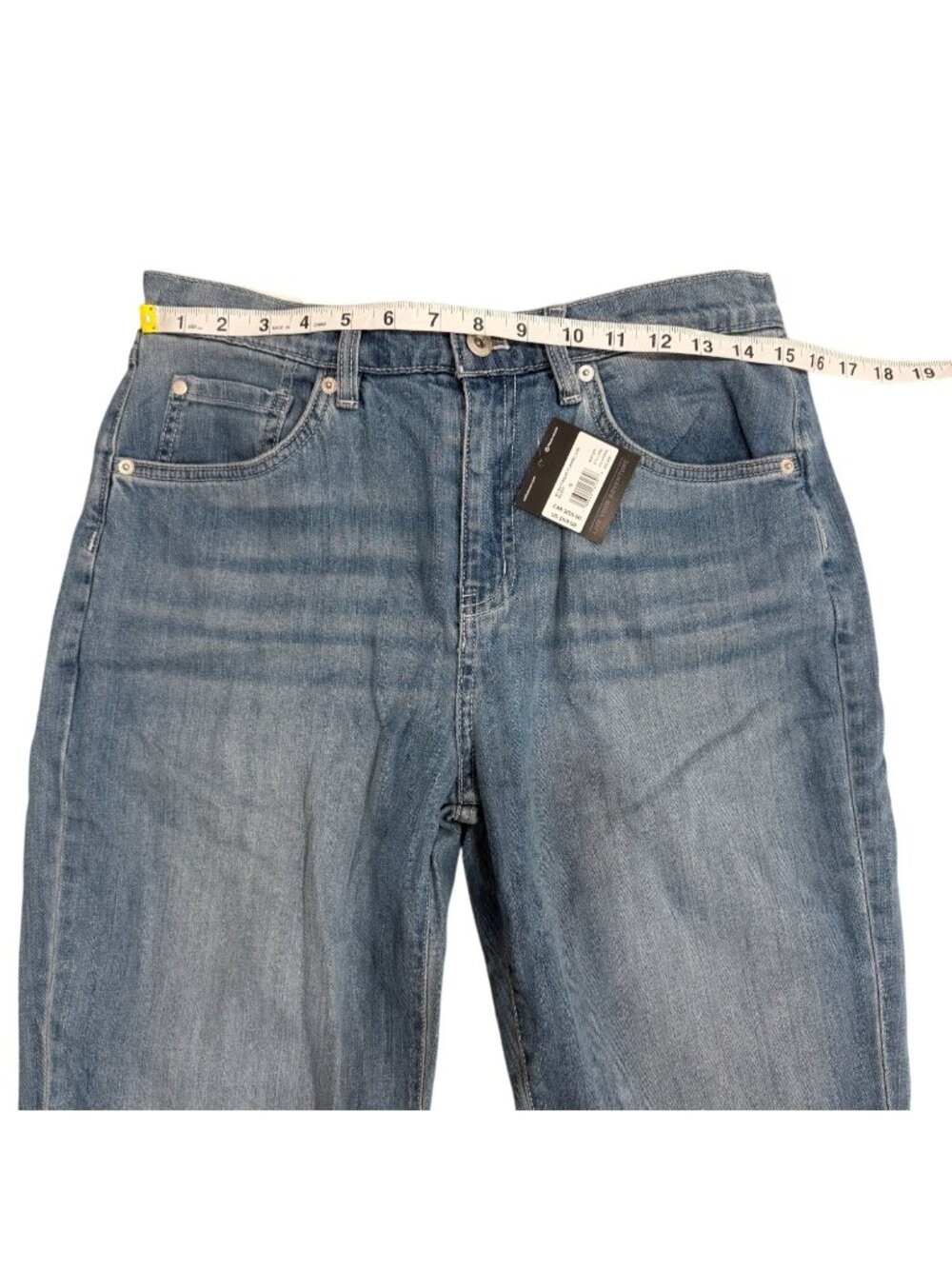Eddie Bauer Women Size 6 Tall Jeans Boyfriend Flannel Lined Midrise Straight NEW - Picture 6 of 9